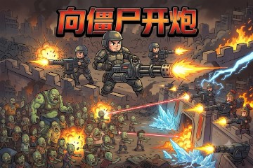 向僵尸开炮